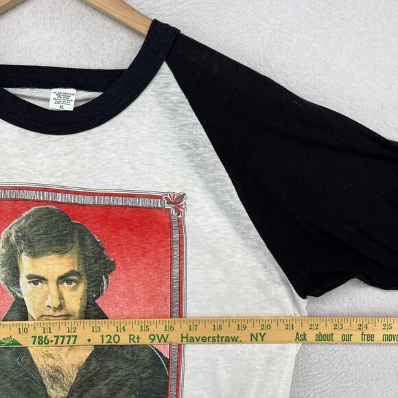 NEIL DIAMOND Shirt XL Concert Tour '84 Single Stitch Spectrum PA Civic Center CT - Picture 11 of 13